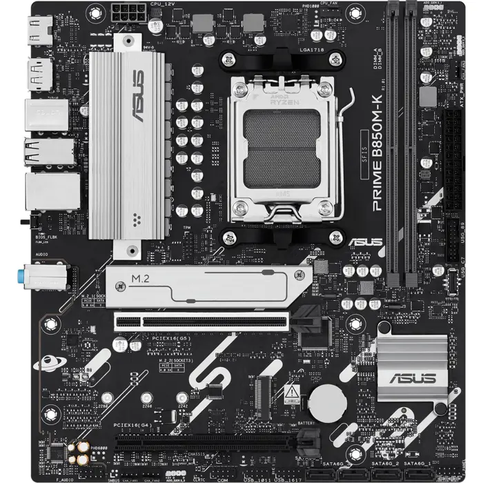 ASUS PRIME B850M-K - Socket AM5 - motherboard