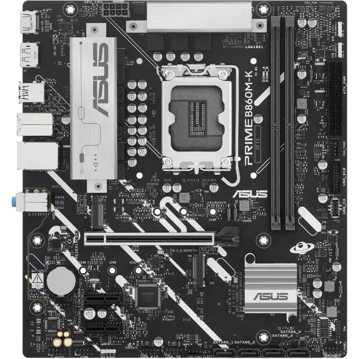 ASUS PRIME B860M-K - Socket 1851 - motherboard