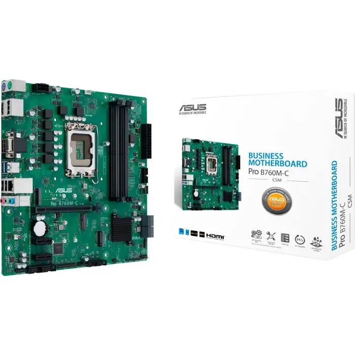 ASUS PRO B760M-C-CSM - Socket 1700 - motherboard