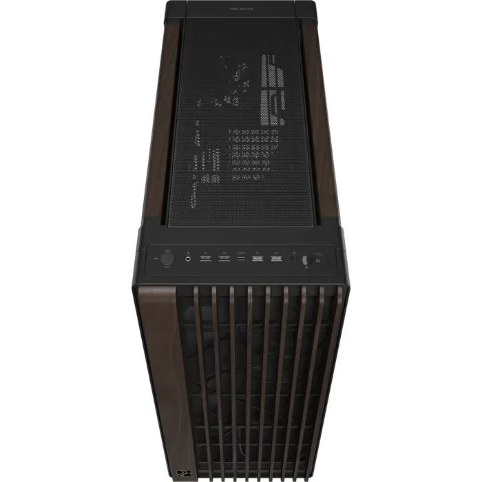 Asus PROART PA602 WALNUT WOOD TG PWM MODERN BLACK (black/wood, tempered glass)
