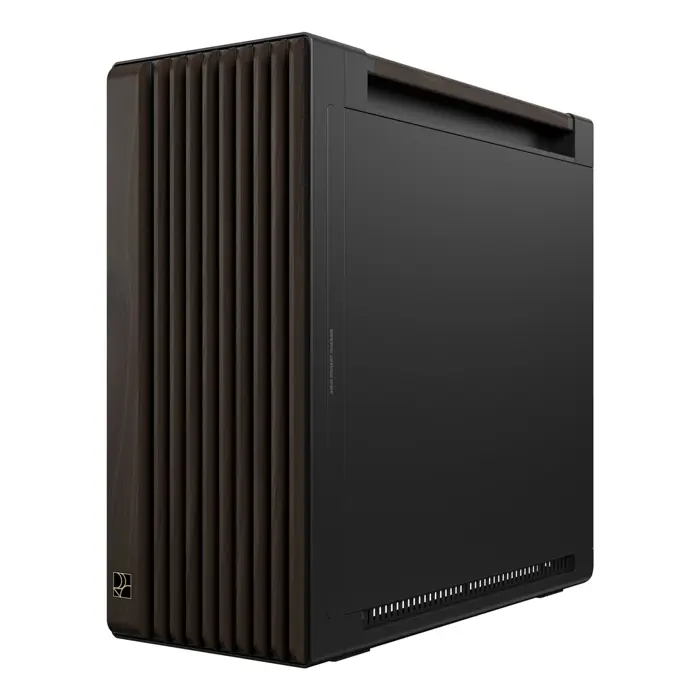 ASUS ProArt PA602 Wood Edition Modern Black - Tempered Glass Panel Midi Tower Black, Wood