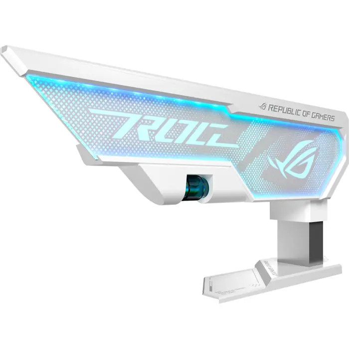 ASUS ROG Herculx graphics card holder White, AURA Sync, incl. spirit level