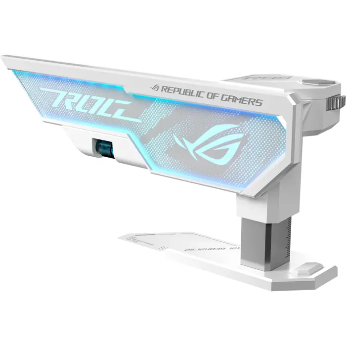 ASUS ROG Herculx graphics card holder White, AURA Sync, incl. spirit level