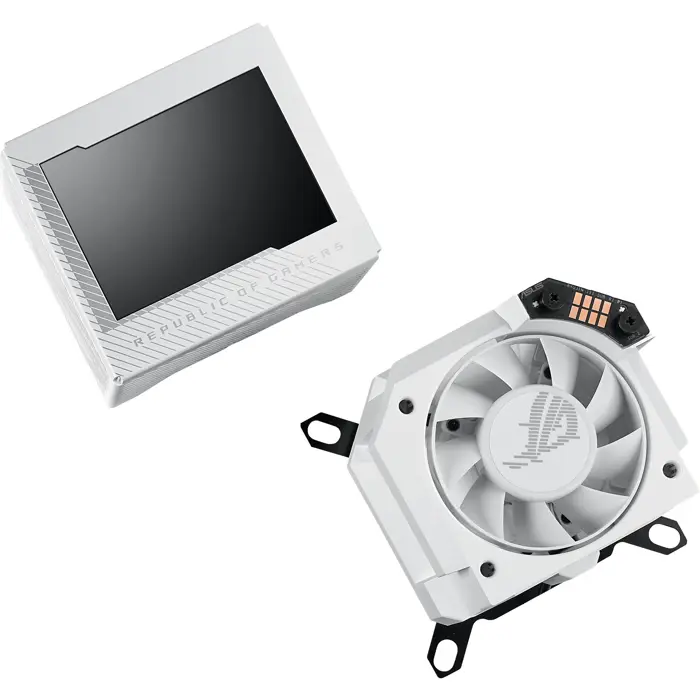 ASUS ROG RYUJIN III WB, CPU cooler (white, CPU water block)