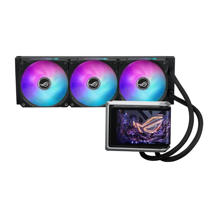 Asus ROG RYUO IV 360 ARGB - all-in-one water cooling, 12 cm (black)