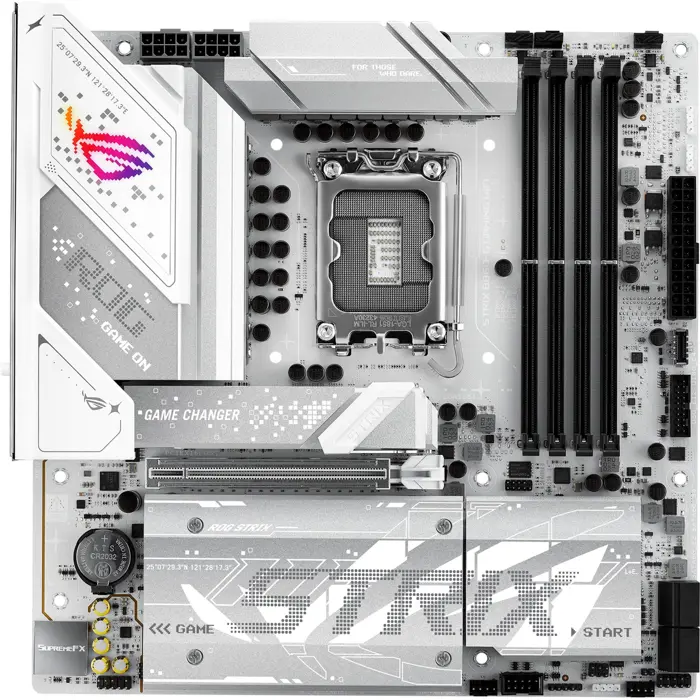 ASUS ROG STRIX B860-G GAMING WIFI - Socket 1851 - motherboard (white)