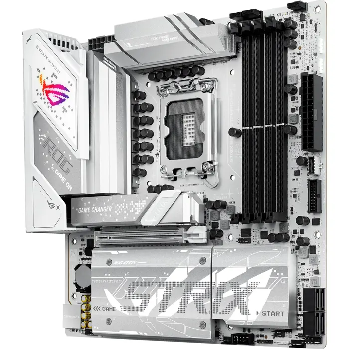 ASUS ROG STRIX B860-G GAMING WIFI - Socket 1851 - motherboard (white)