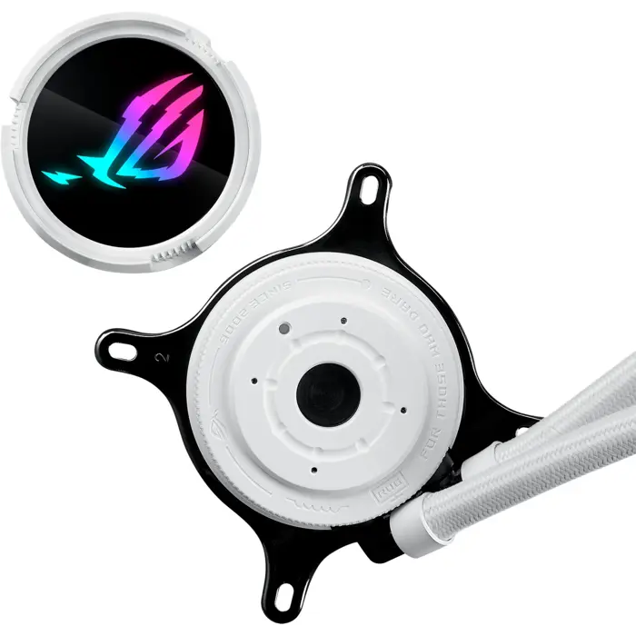 ASUS ROG STRIX LC III 360mm ARGB White Edition, water cooling (white)