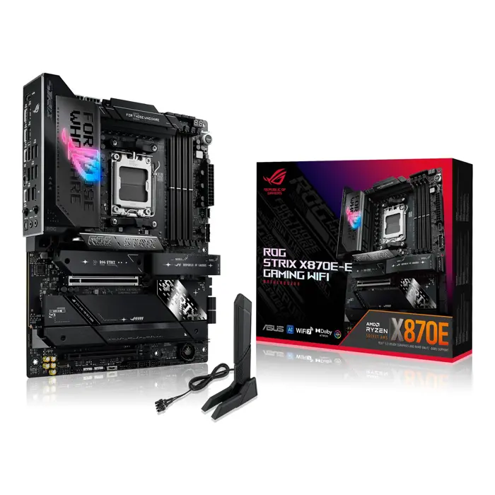 ASUS ROG STRIX X870E-E GAMING WIFI AMD X870E Socket AM5 ATX