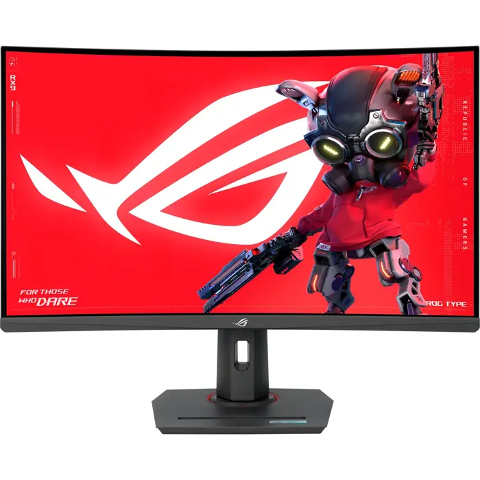 ASUS ROG Strix XG32WCS, gaming monitor - 31.5 - black, WQHD, VA, curved, HDR, 180Hz panel