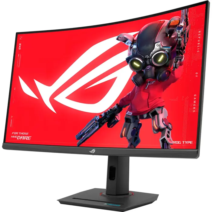 ASUS ROG Strix XG32WCS, gaming monitor - 31.5 - black, WQHD, VA, curved, HDR, 180Hz panel