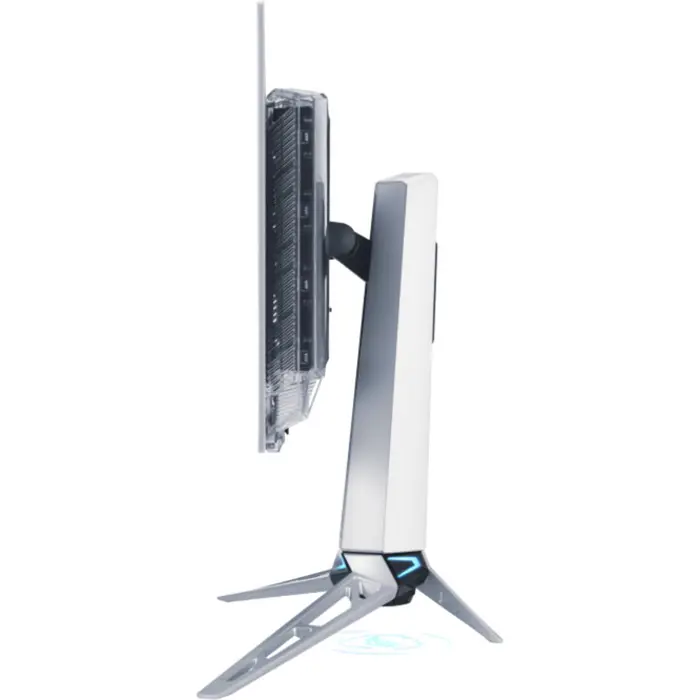 Asus ROG Swift OLED PG27AQWP-W (67.3 cm (26.5 inches), silver/transparent, QHD, USB hub, dual mode (QHD @ 540Hz, HD @ 720Hz), 540Hz panel)