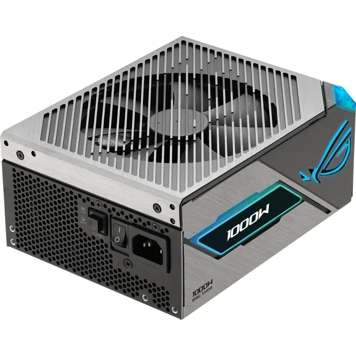 Asus ROG THOR 1000W Platinum III E (black, 1x 12 pin high power GPU, 4x PCIe, cable management, 1000 watts)