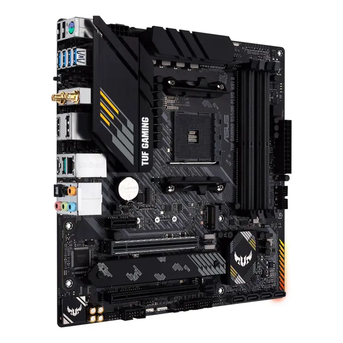 ASUS TUF GAMING B550M-PLUS WIFI II AMD B550 Socket AM4 micro ATX