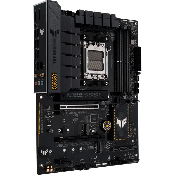 ASUS TUF GAMING B650-E WIFI - Socket AM5 - motherboard (black/light orange)
