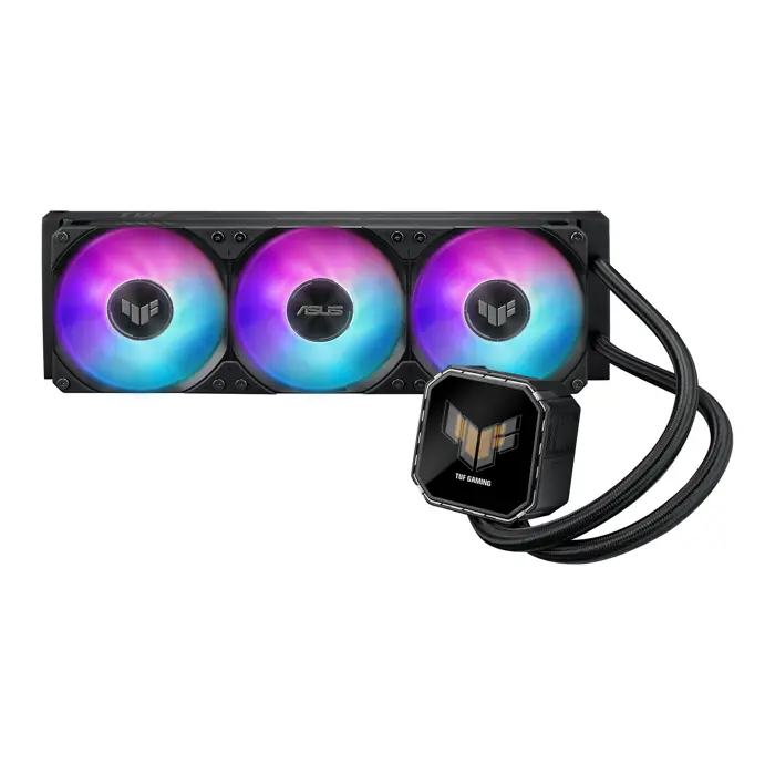 ASUS TUF Gaming LC III 360 ARGB LCD Computer case All-in-one liquid cooler 12 cm Black