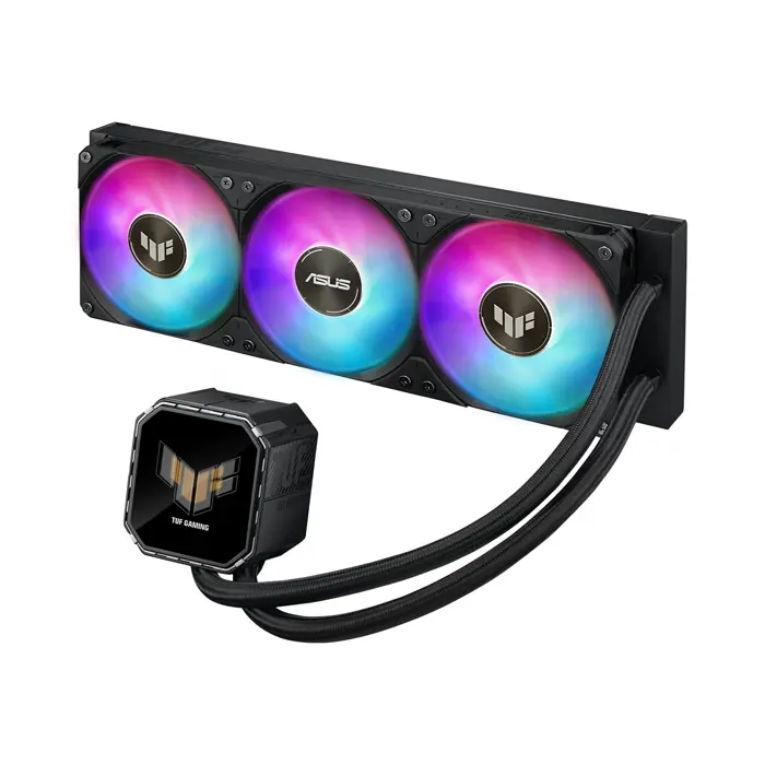 ASUS TUF Gaming LC III 360 ARGB LCD Computer case All-in-one liquid cooler 12 cm Black