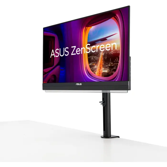 ASUS ZenScreen MB229CF, LED monitor - 22 - black/silver, FullHD, IPS, USB-C, 100Hz panel