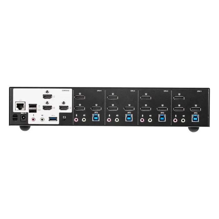 ATEN 4P USB3.0 4K DP TRIPLE VIEW KVMP SW
