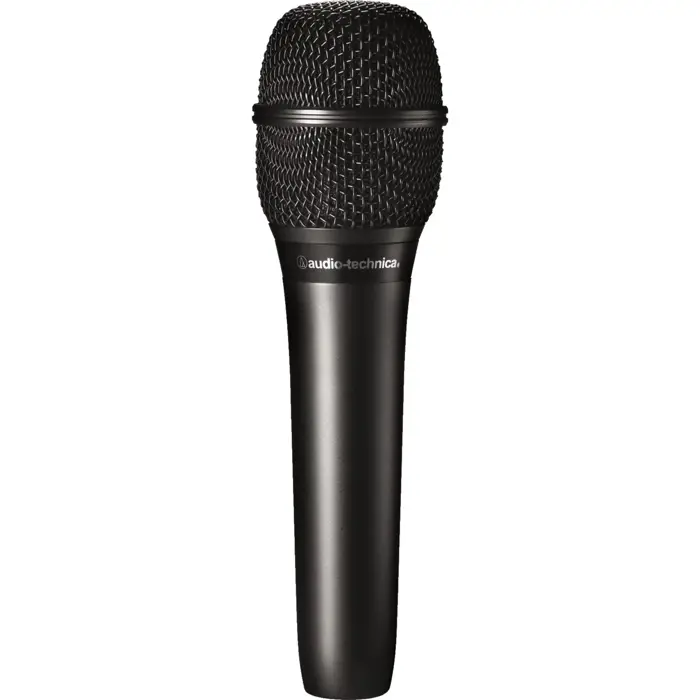 Audio Technica AT2010 condenser microphone black - condenser cardioid polar pattern