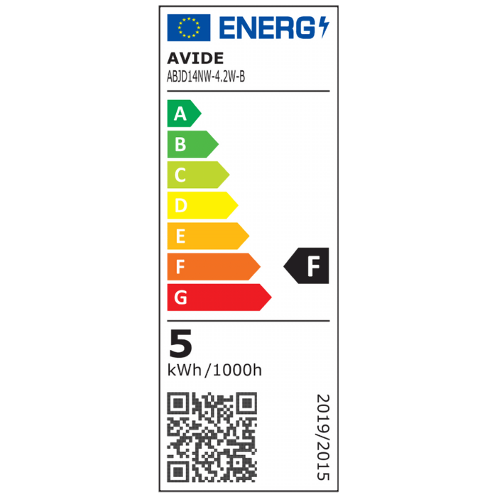 Avide LED sijalica, 4.2W, E14, 4000K, IP20 - ABJD14NW-4.2W-B