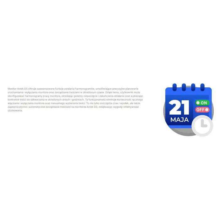 AVTEK INFORMATION MONITOR DS2 86"