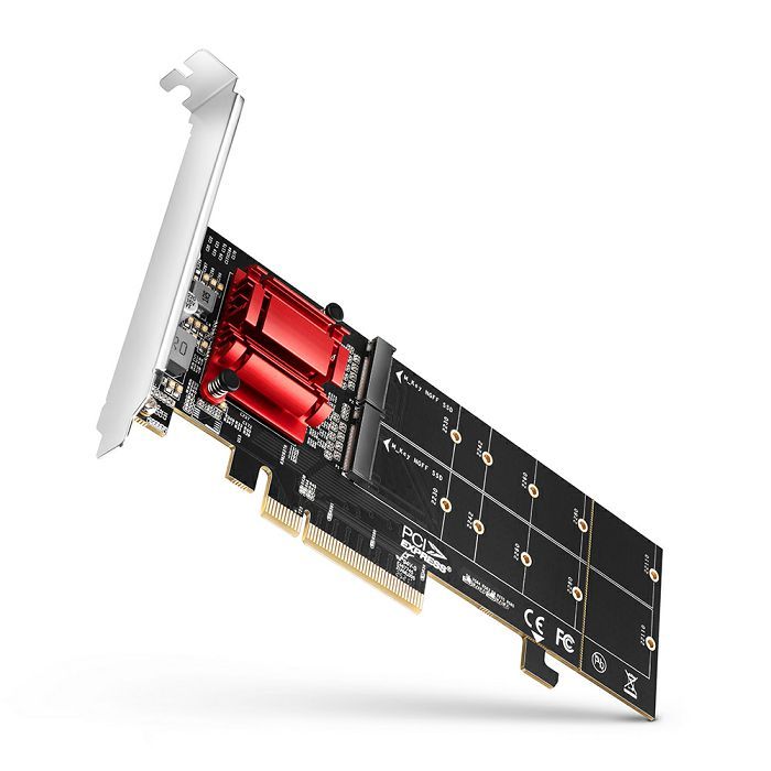 AXAGON PCEM2-ND PCI-E 3.0 8x - M.2 SSD NVMe