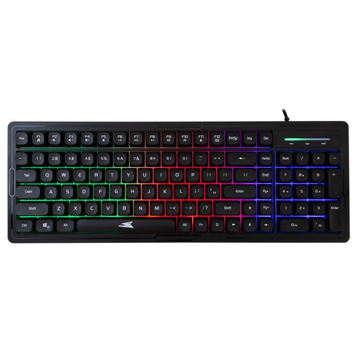 BARACUDA 2u1 gaming set BGC-011 ORCA tipkovnica+miš crni