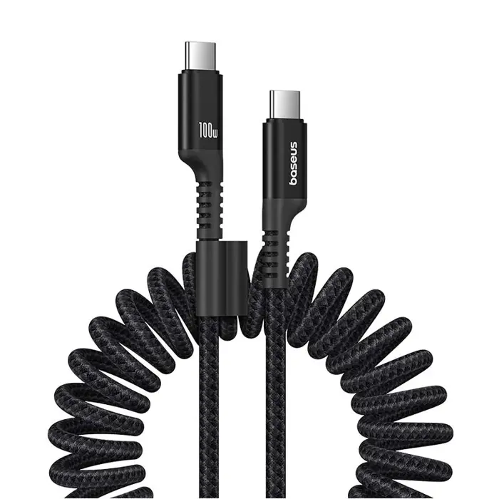 Baseus Fish-Eye USB C to USB C fast charging cable 1 m 100 W Black