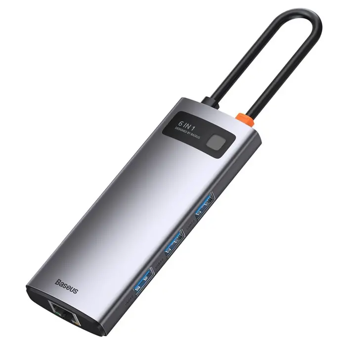 Baseus Metal Gleam USB 3.2 Gen 1 (3.1 Gen 1) Type-C Grey