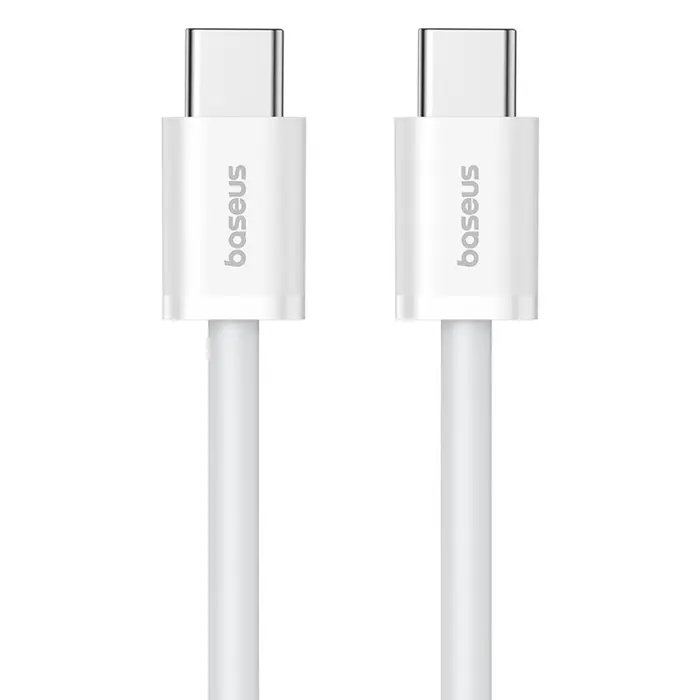 Baseus Superior USB C to USB C data cable 1 m 30 W White