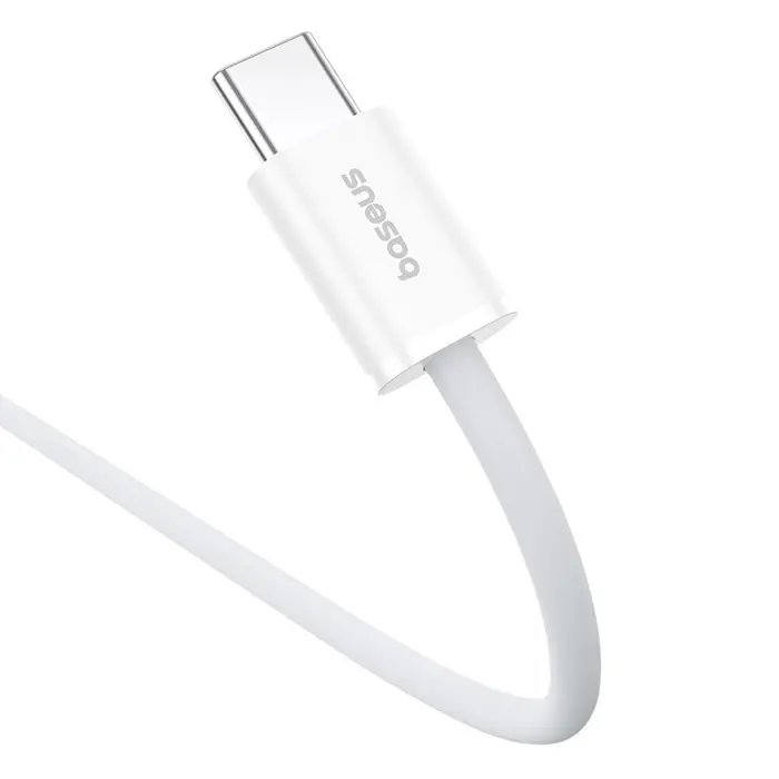 Baseus Superior USB C to USB C data cable 1 m 30 W White