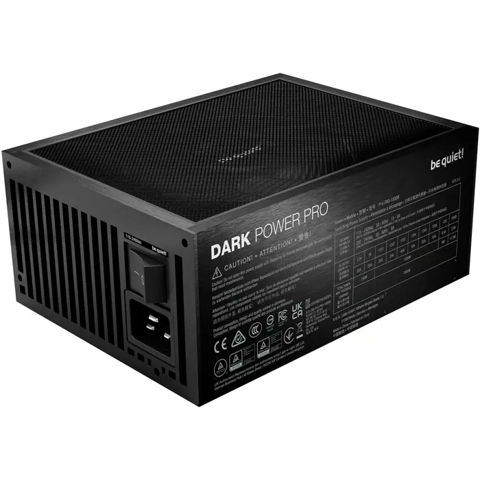 Be quiet Dark Power Pro 14 IO 1300W (black, 1300 watts)