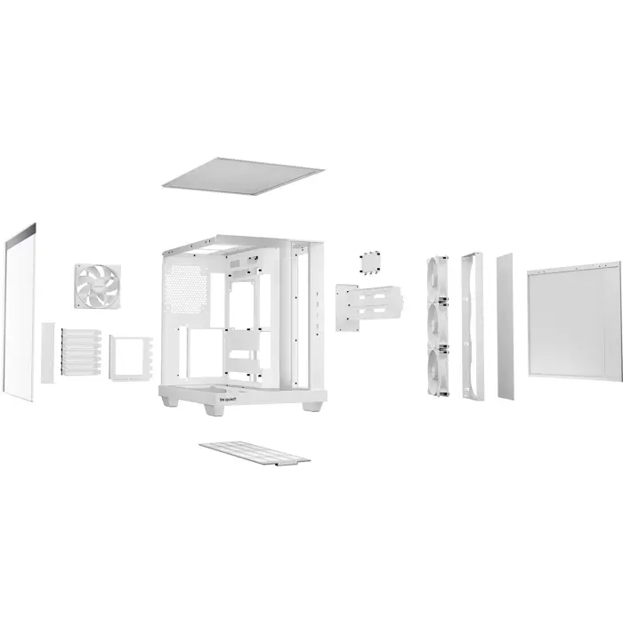 be quiet! Light Base 500 LX White, tower case white