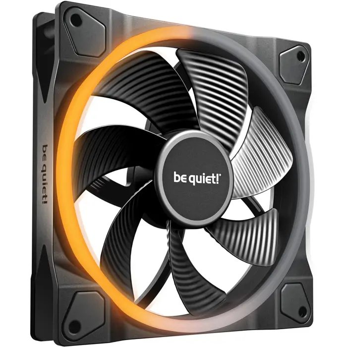 Be quiet Light Wings PWM 140 mm Reverse (black, 140 mm)