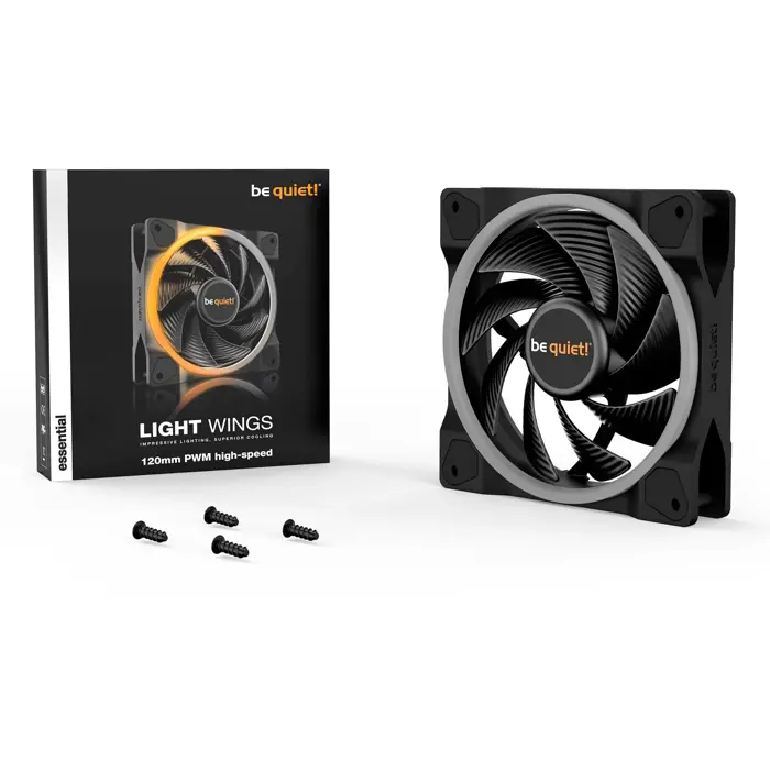 be quiet! Light Wings PWM HS 120x120x25 | BL073