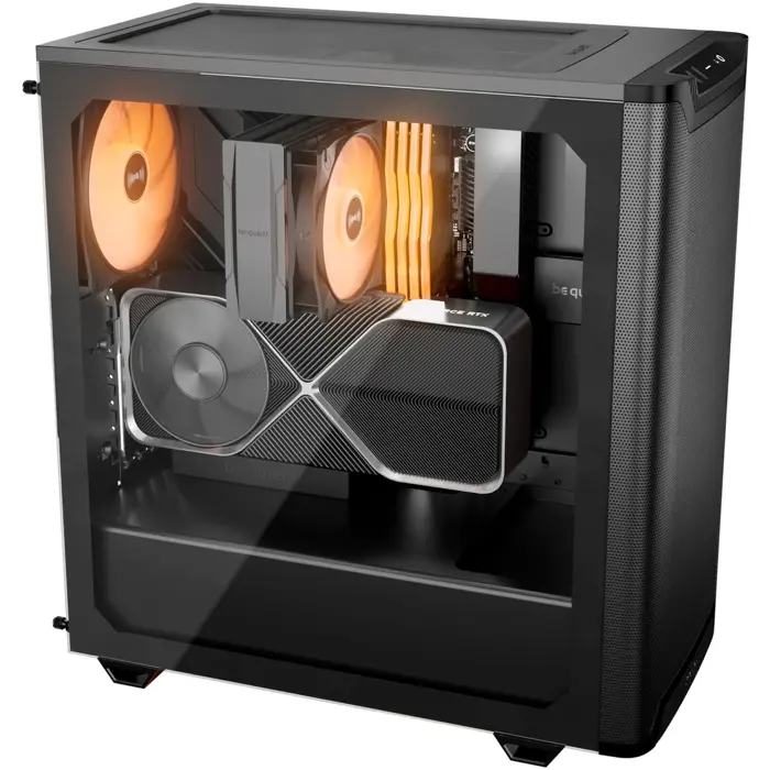 Be quiet PURE BASE 501 DX (black, tempered glass)