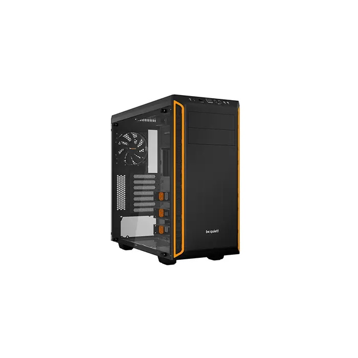 be quiet! PURE BASE 600 Window - black/orange