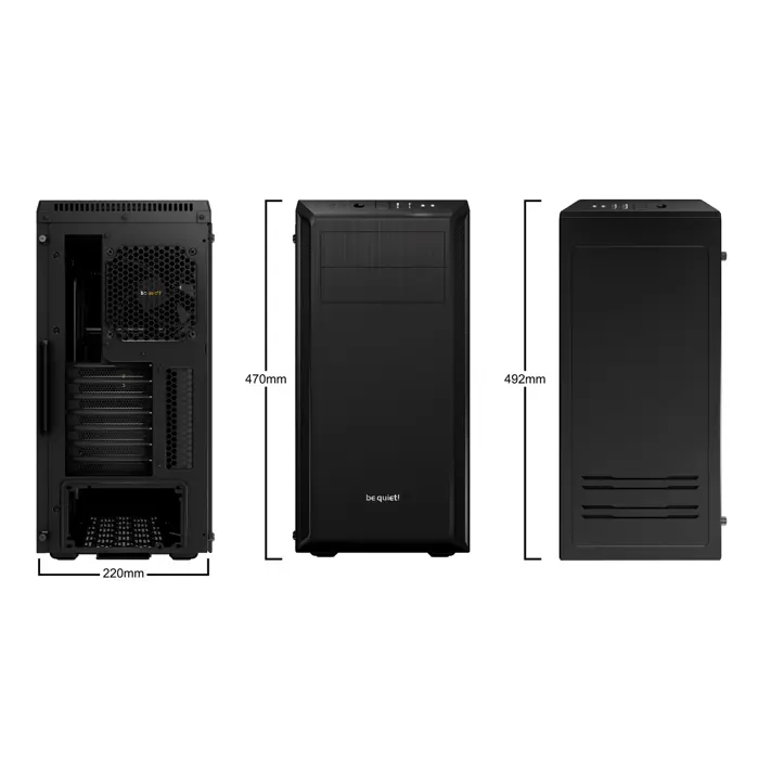be quiet! Pure Base 600 Window Midi Tower Black