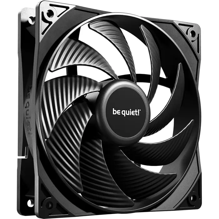 be quiet! Pure Wings 3 120mm PWM high-speed 3-pack, case fan black, 3-pack, 120 mm