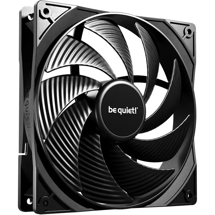 be quiet! Pure Wings 3 140mm PWM high-speed 3-pack, case fan black, 3-pack, 140 mm
