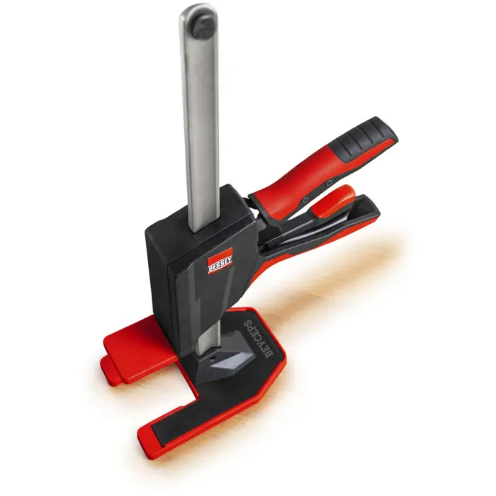 BESSEY one-hand assembly tool BEYCEPS BEY23, clamp black/red, up to 180 kg lifting capacity, clamping and spreading