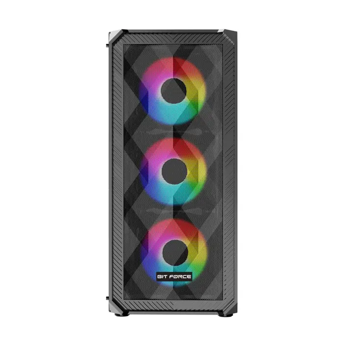 BIT FORCE Mid Tower Spectrum LED Gaming PC kućište PALADIN CF-4