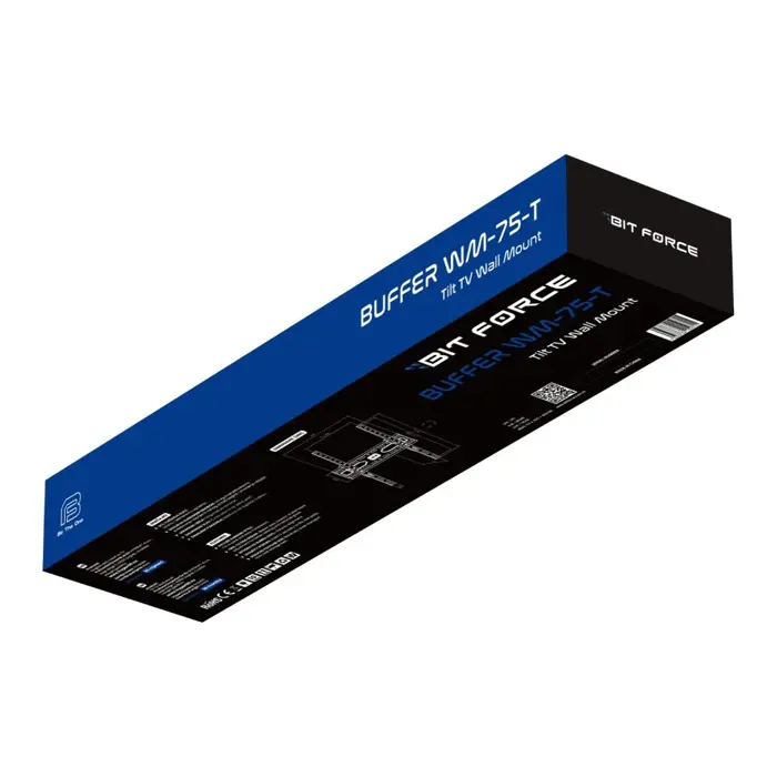 BIT FORCE nagibni zidni nosač za TV BUFFER WM-75-T