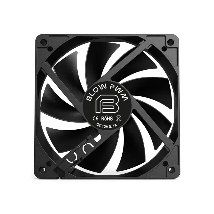 BIT FORCE PC ventilator BLOW PWM crni