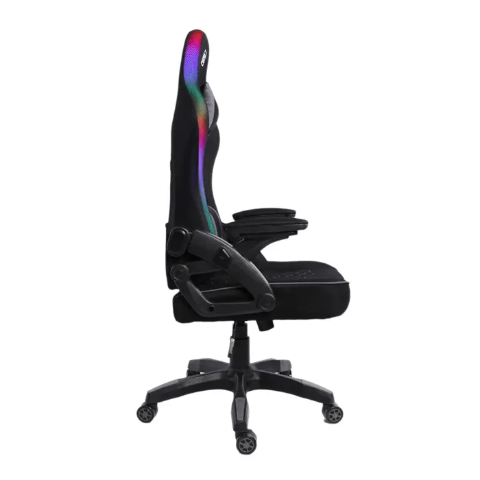 BIT FORCE RGB gaming stolica HYPNOSIS RGB-2D crna