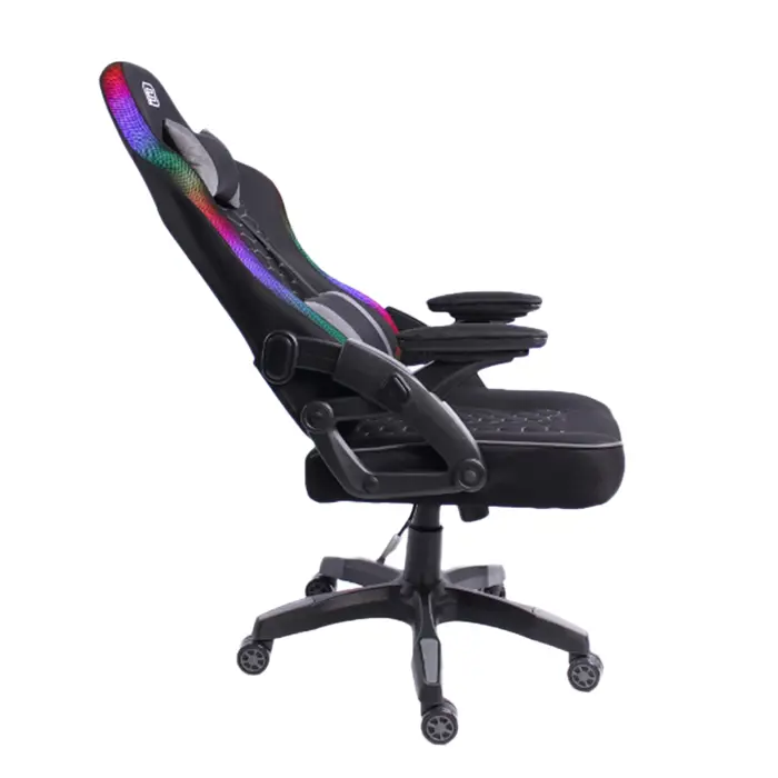 BIT FORCE RGB gaming stolica HYPNOSIS RGB-2D crna