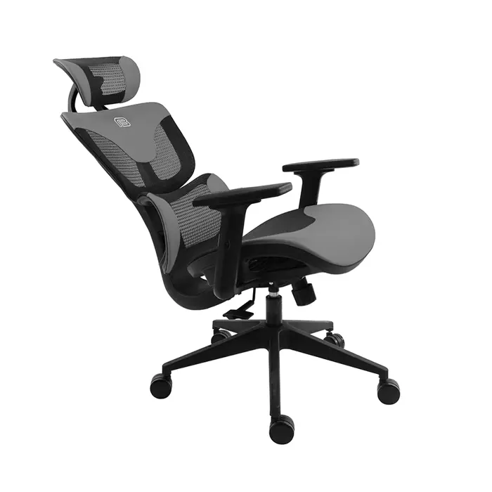 BIT FORCE uredska stolica COZY LM-2D crno/siva
