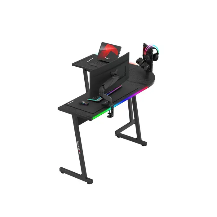 Biurko gamingowe Huzaro Hero 6.0 Black RGB