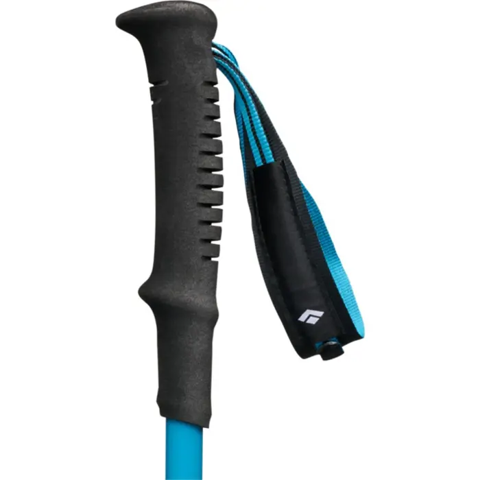 Black Diamond Trekking Poles Distance Carbon Z (anthracite/blue, 1 pair, 115 cm)